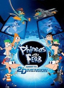 Phineas és Ferb - A film: A 2. dimenzió online